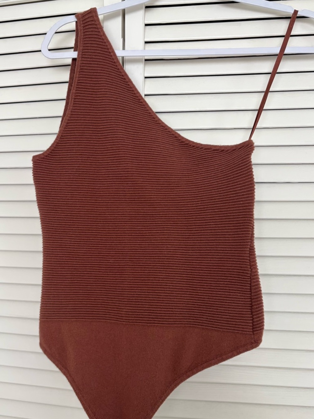 Abercrombie, one shoulder bodysuit